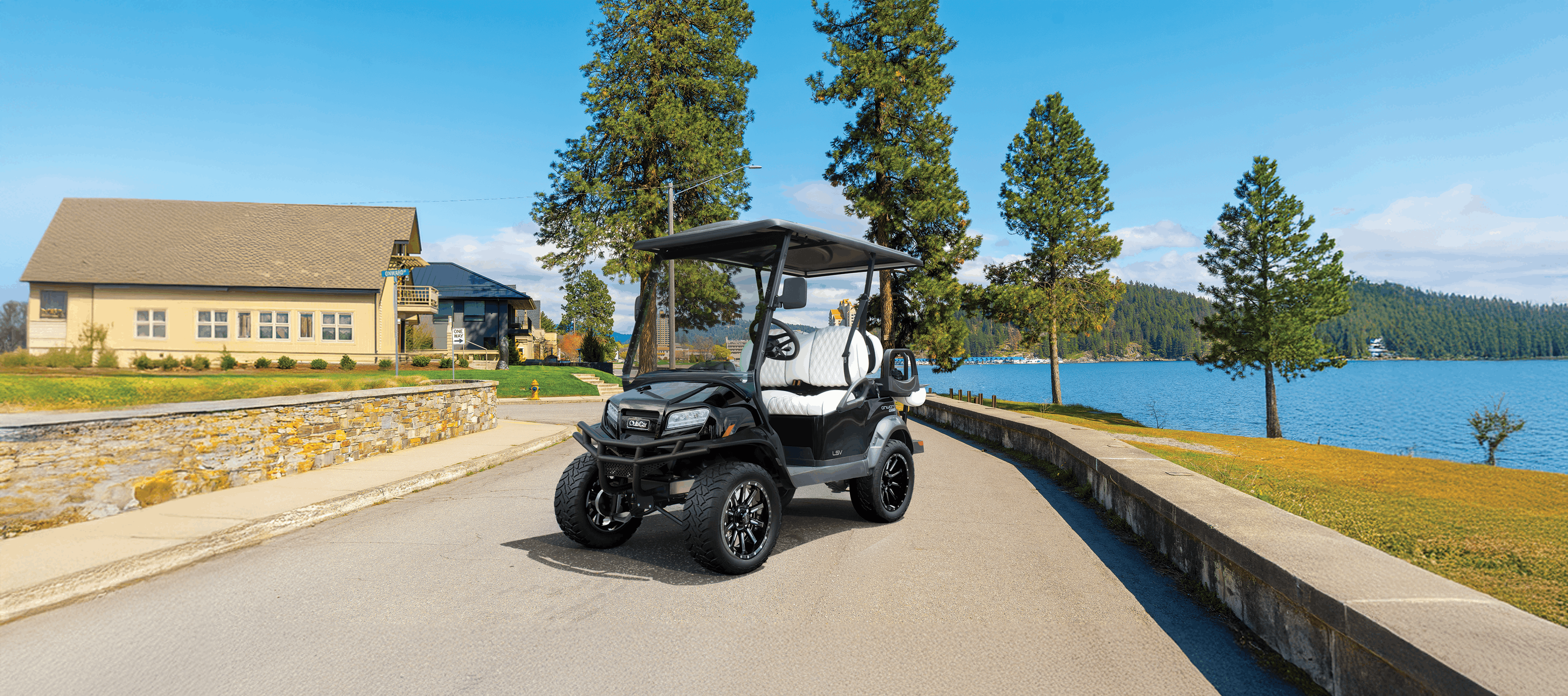 Onward® 4 Passenger LSV | Street Legal Lithium Golf Cart